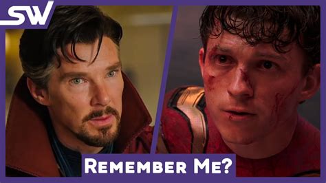 why did doctor strange make everyone forget peter